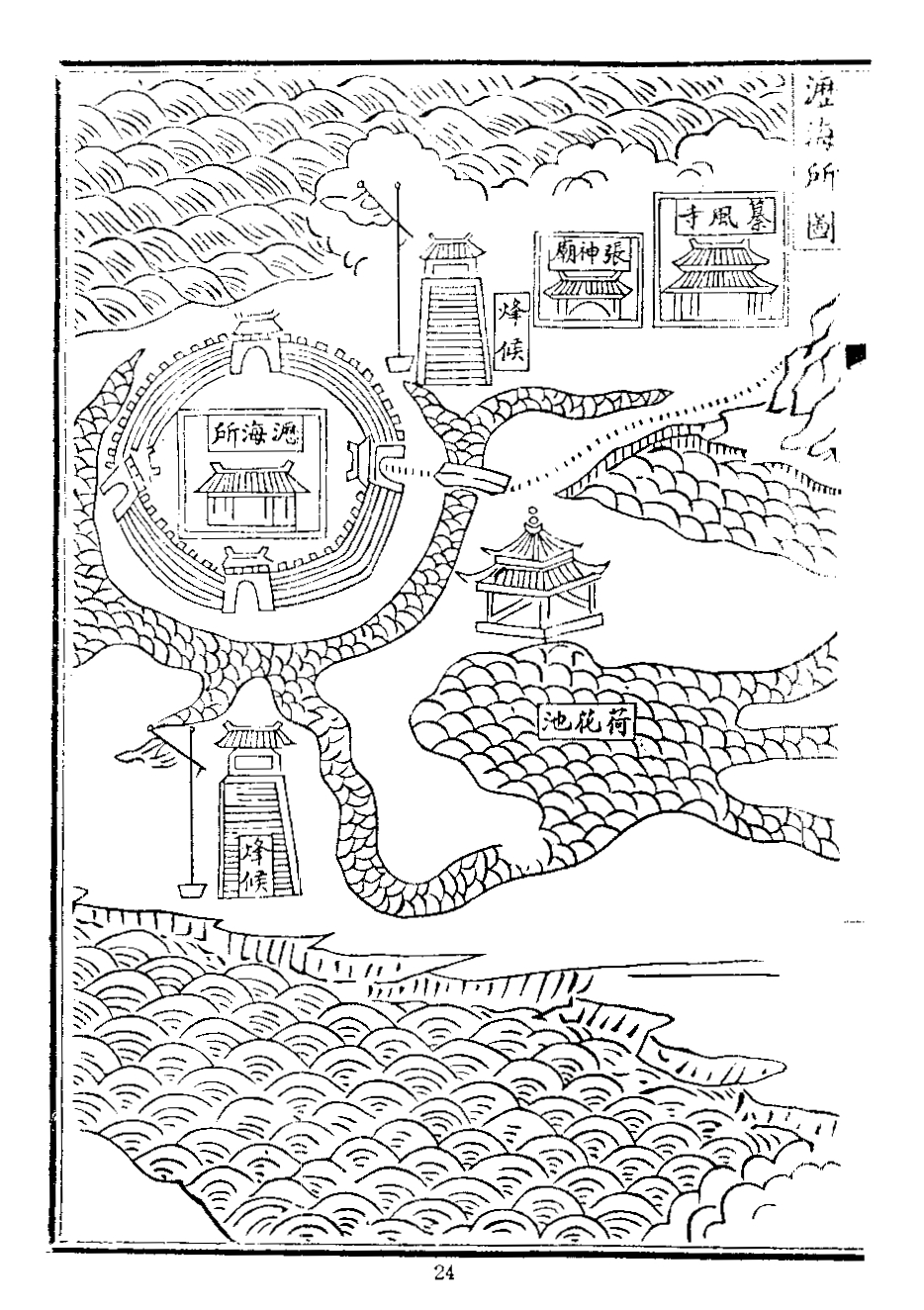 清《康熙会稽县志》卷首沥海所图.jpg